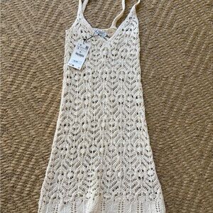 Zara Ivory Crochet Top